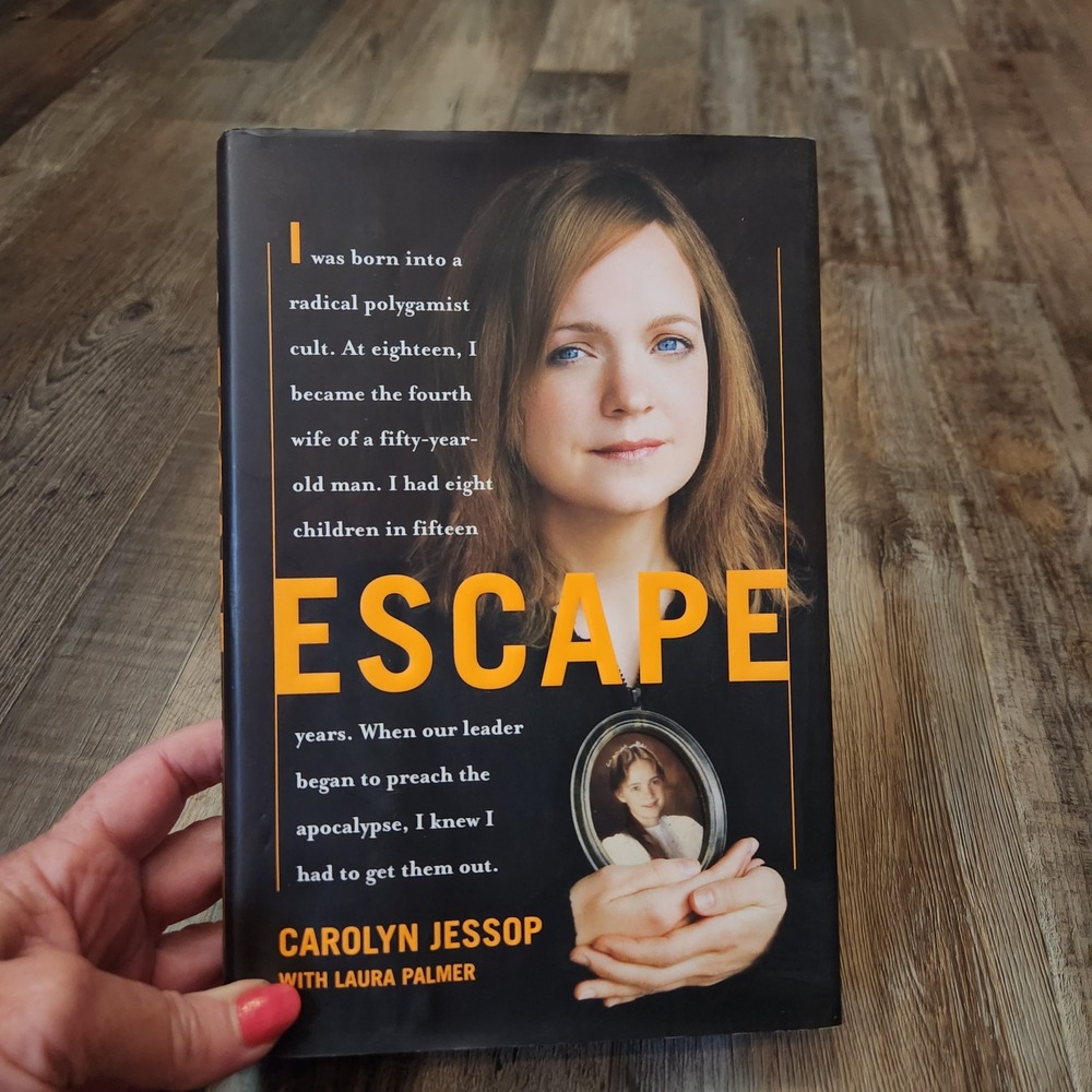 Escape Carolyn Jessop Laura Palmer Hardcover FLDS Cult Memoir True Story Survive